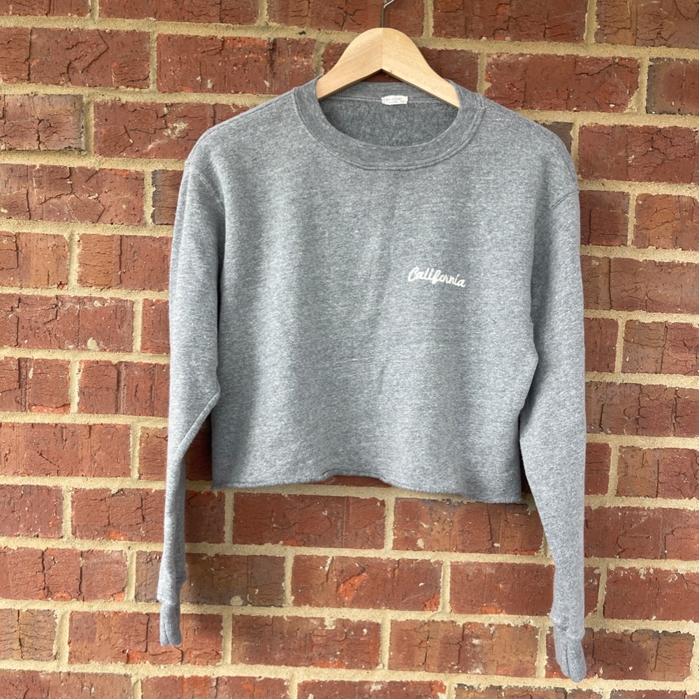 (4 QTY) John Galt CALIFORNIA Brandy Melville Long sleeve crewneck sweatshirts